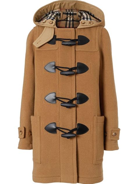 duffle coat femme burberry|burberry wool cashmere tailored coat.